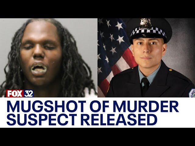 Chicago police release mugshot of man charged in officer's murder