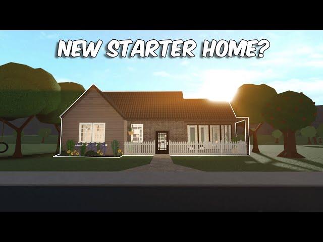 BUILDING A NEW BLOXBURG STARTER HOME WITH 20K | roblox