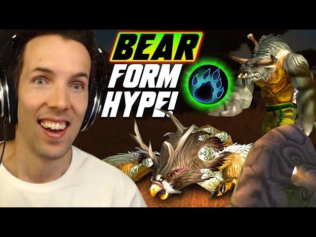 Grubby journeys through Mulgore to get his BEAR FORM! - WoW Classic