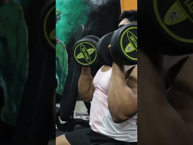 Arnold pressed for bigger shoulder ||SN FITNESS|| #bodybuilding #fitness #viral  #shorts #workout