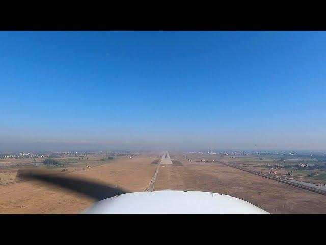 Pilot View: Landing at Sialkot International Airport (OPST / RWY 04)