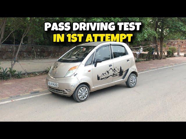 How to pass RTO Driving Test in First time
