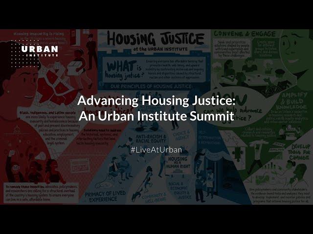 Advancing Housing Justice: An Urban Institute Summit: Day 2 Afternoon Session