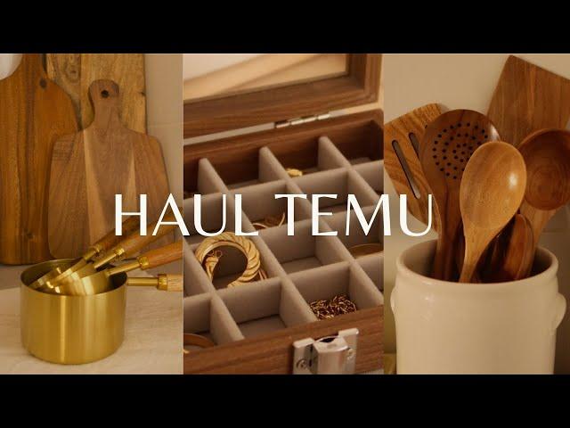 SÚPER HAUL TEMU  | DECORACIÓN, HOGAR Y REFORMA | UNBOXING  | FANNY TÓRTOLA