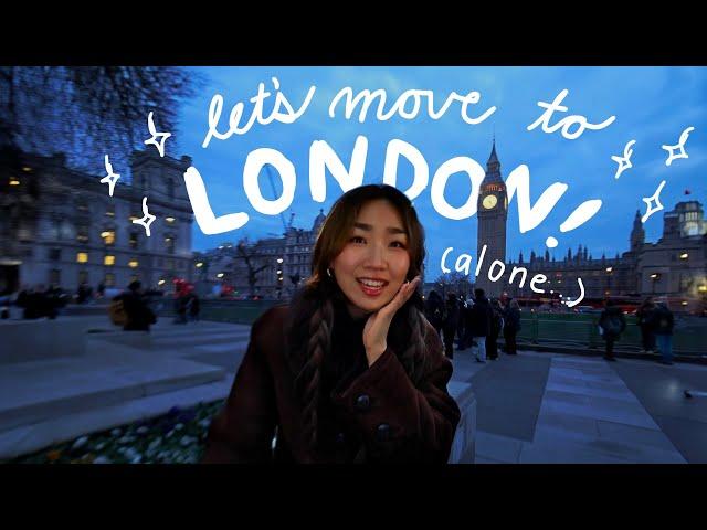 MOVING TO LONDON ALONE  (again!)