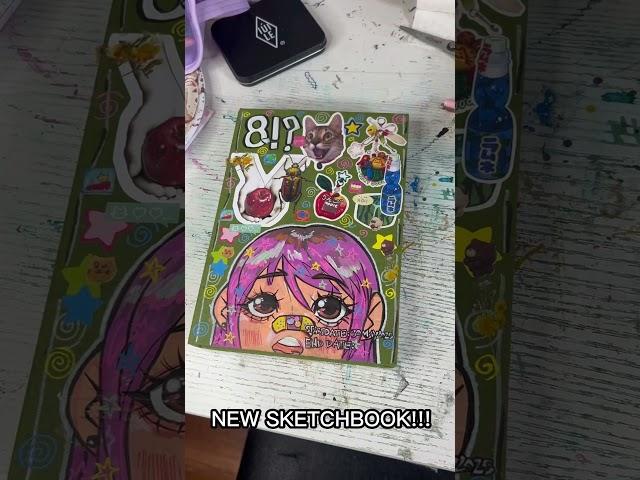 Checkout my new video decorating it! 🩷 #sketchbook #sketchbookart #doodle