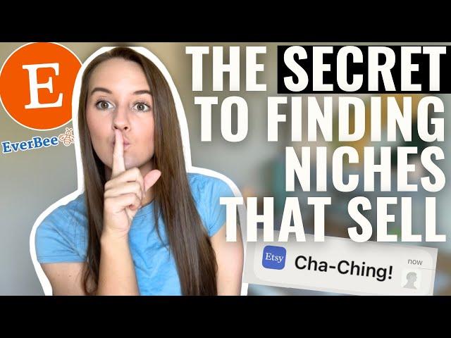 How To Find CURRENT Etsy Trends ‍ Niche Research Etsy and Print on Demand Tutorial with EverBee