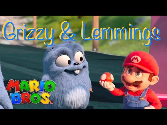 Grizzy & Lemmings meets Mario Bros