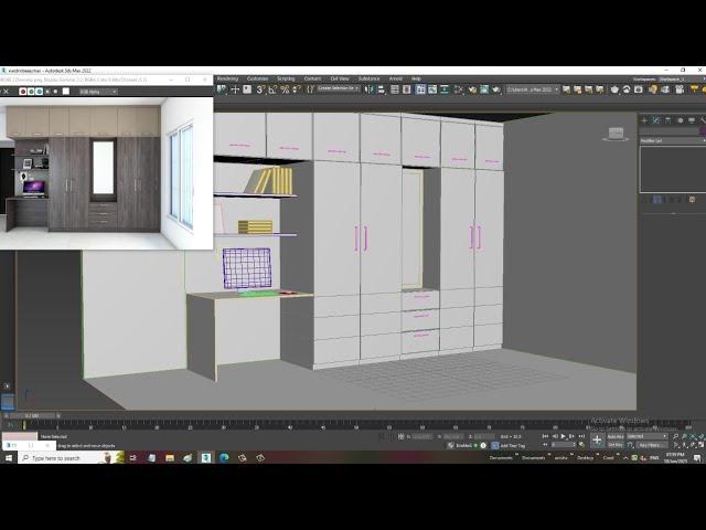 How to 3D Model a Designer Wardrobe in 3ds Max | Step-by-Step Tutorial