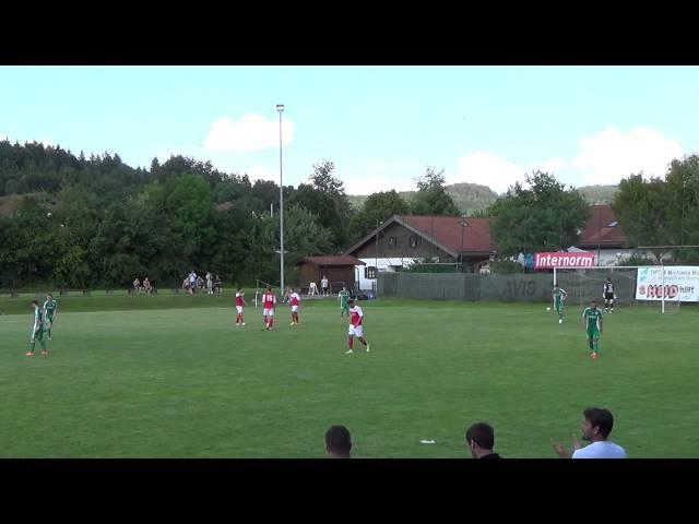 BALL LOBS GROZNY KEEPER: David Ball's goal vs Grozny