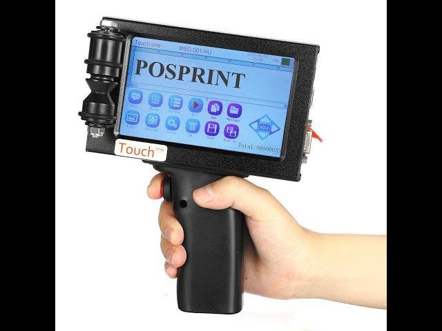 POSPRINT Handheld Inkjet Coding Machine AND PRINTING POS-T1