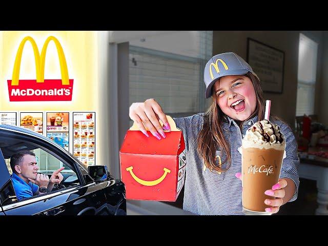 We OPENED Our Own McDonald's At Home! | JKrew