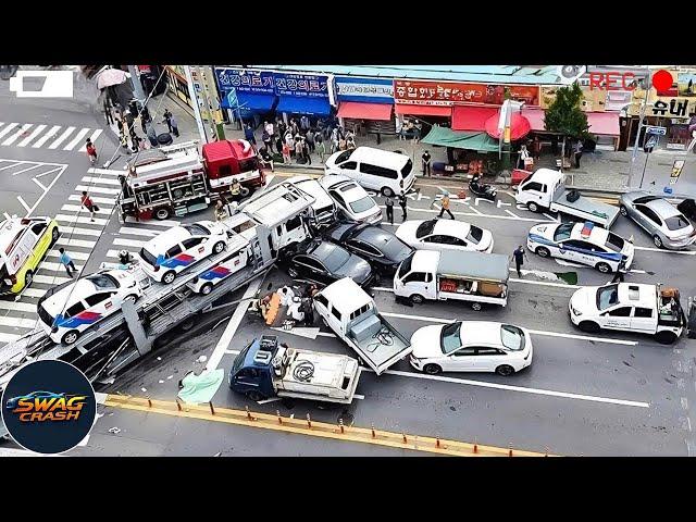 155 Shocking Moments Car Crashes of Idiots In Cars Got Instant Karma | Car Crashes Compilation 2025