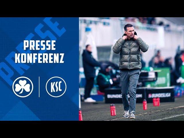 "Ich habe in der 1. Halbzeit ein furchtbares Spiel gesehen." | Pressekonferenz nach Fürth