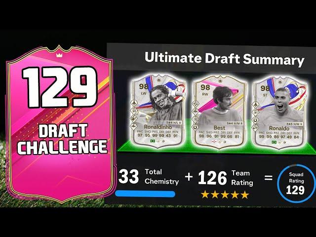 Can We FINALLY Do It?! | 129 FUT Draft Challenge