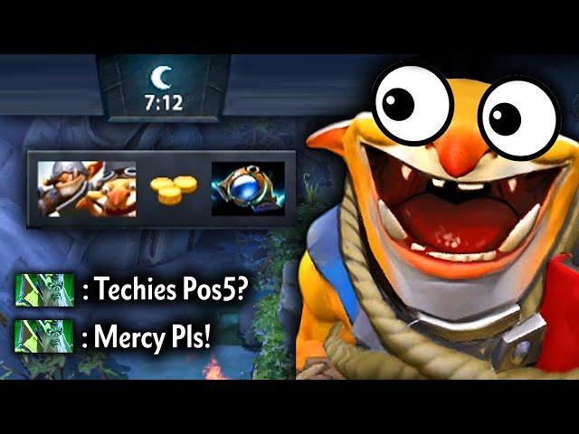 Most Scariest Hard Support Techies in dota 2