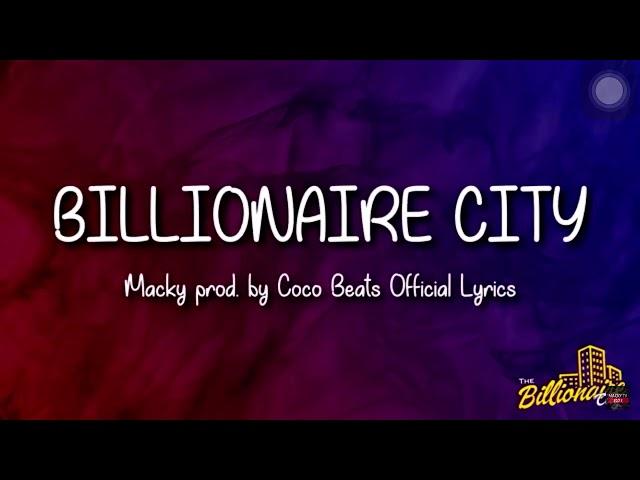 The billionaire city song 