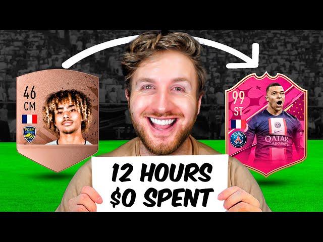 Can I Beat FIFA in 12 Hours? ($0 Spent)