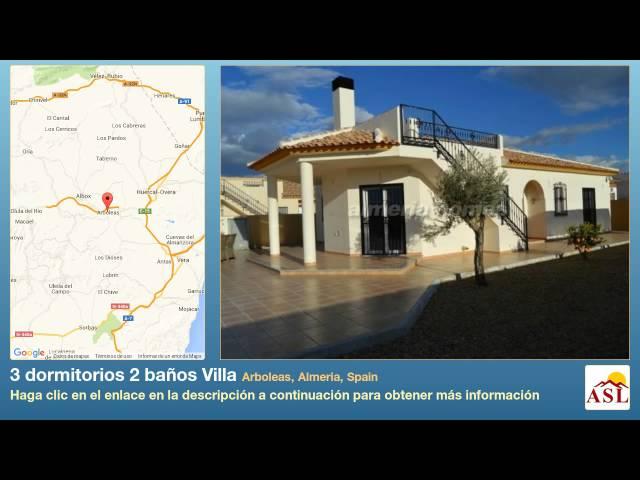 3 dormitorios 2 baños Villa se Vende en Arboleas, Almeria, Spain