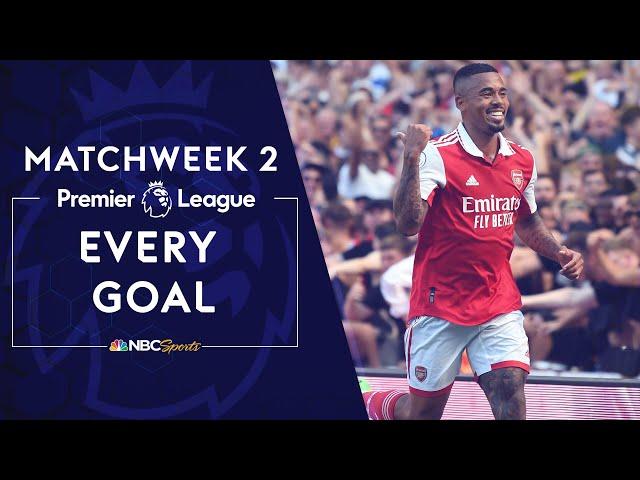 Every Premier League goal from Matchweek 2 (2022-23) | NBC Sports