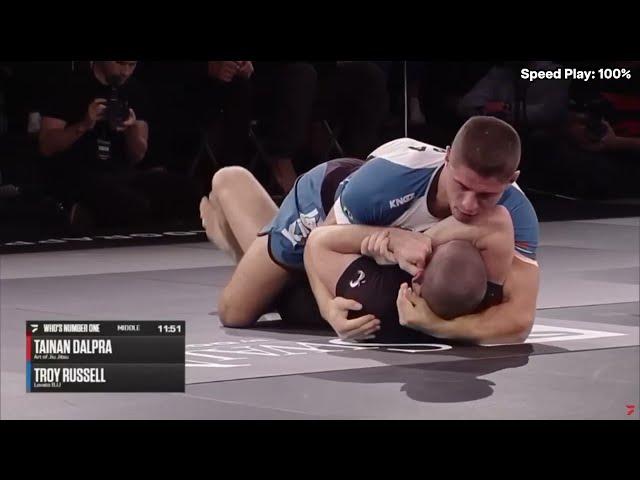 23 Year Old PHENOM Tainan Dalpra's FLAWLESS No-Gi Debut at WNO