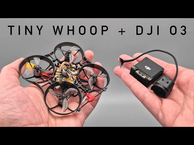 4k Tiny Whoop | Adapting the DJI O3 Air Unit to a Tiny Drone