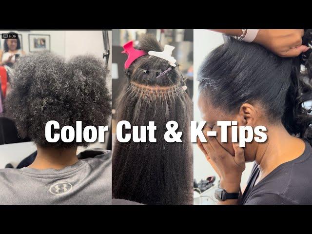 K Tip Extensions for Black Women (My First Time)