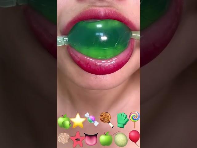 asmr TIKTOK JELLY eating aound #asmr