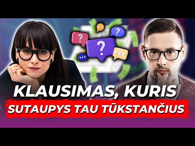 Q&A | Automobilis iš salono, paskolų refinansavimas, valiutų diversifikavimas, Euriboras ir kita