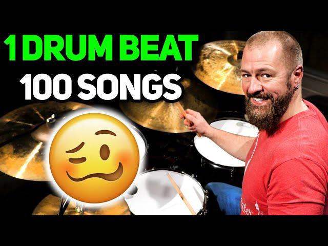 100 Songs, 1 Drum Beat (in one take)