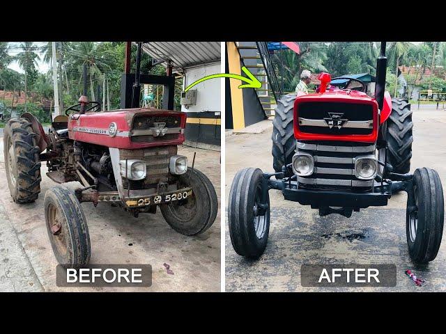 Massey ferguson 135 tractor restoration