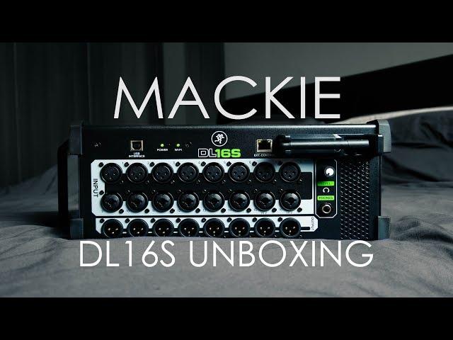 Unboxing The Mackie DL16S (Wireless Audio Mixer)