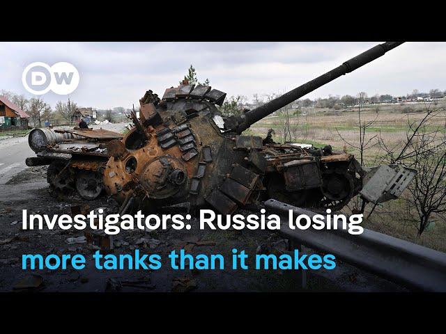 Is Russia at risk of running out of tanks? | DW News