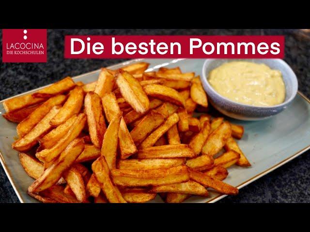 DIE besten POMMES selber machen! Knuspriger geht es nicht… | La Cocina