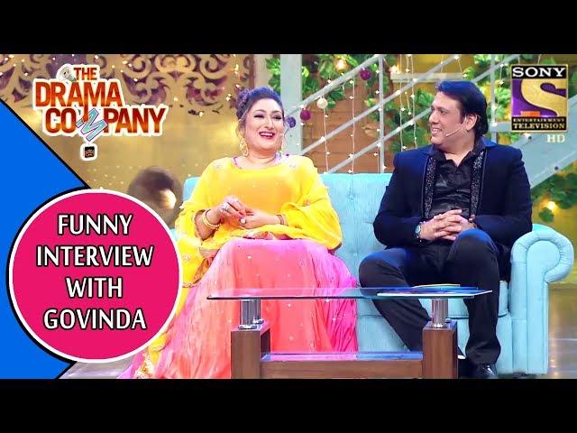 Funny Interview With Govinda | The Drama Company