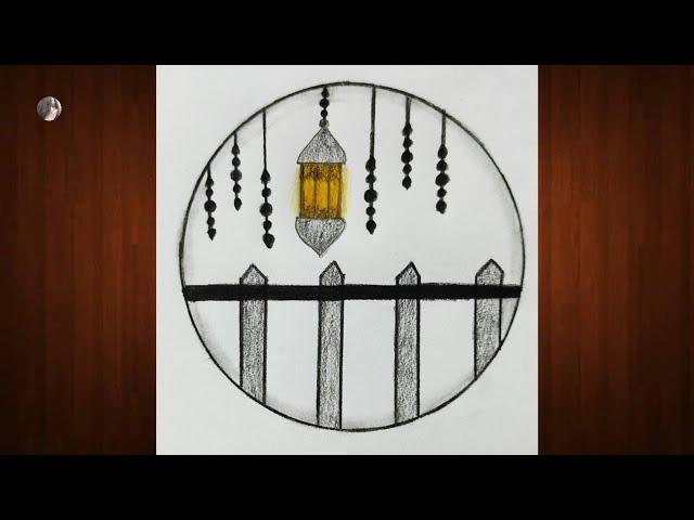 Easy Ramadan Drawing || Ramadan Drawing Easy || Drawing Pictures || Ramadan Drawing | Ramzan Drawing