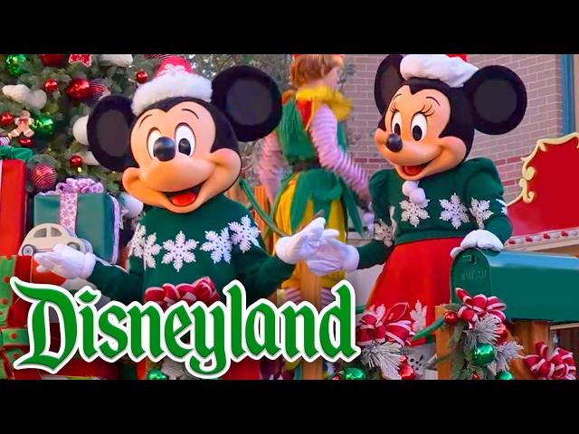 A Christmas Fantasy Parade 2024 at Disneyland - Full Show [4K POV]