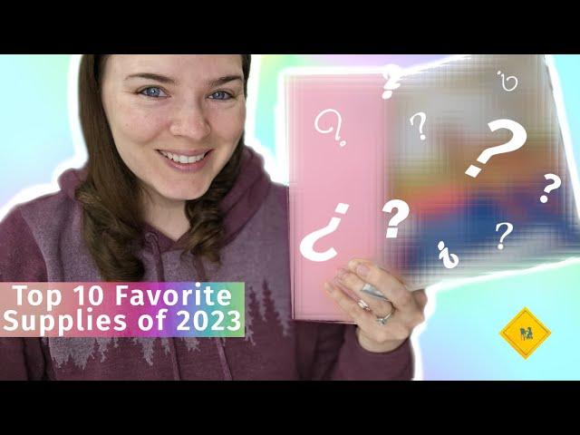 My Top 10 Favorite Art Supplies of 2023!