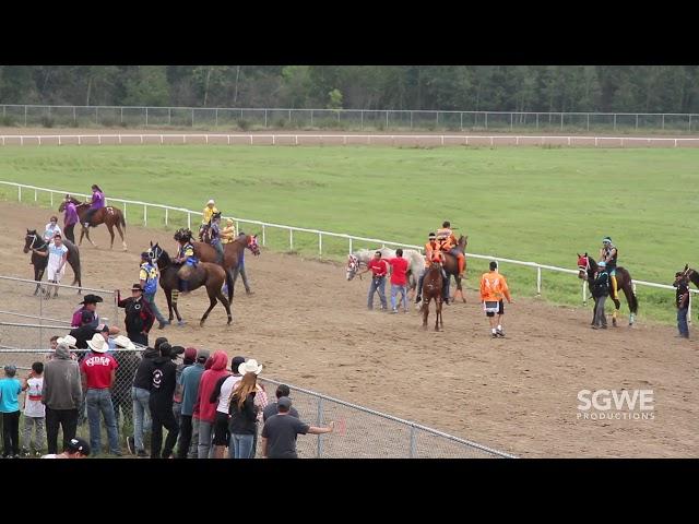 Enoch Alberta Indian Horse Relay - Sunday Chiefs Race