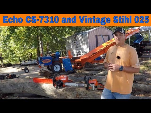 Running A Little Fuel Through The Echo CS-7310 And Stihl 025 #226