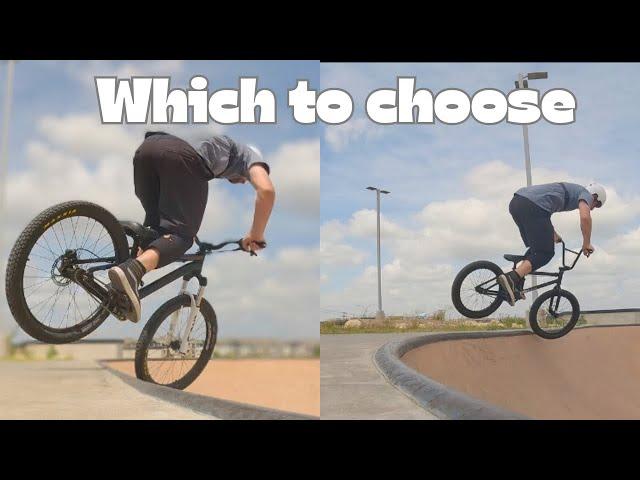 DIRT JUMPER VS BMX!! THE OVER 40 DAD EDITION!