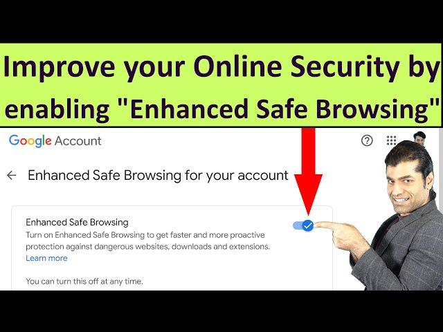 Enhanced Safe Browsing for your account - Google Account - Chrome, Gmail, YouTube