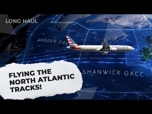 Flying The Tracks: How Commercial Airliners Cross The North Atlantic Ocean