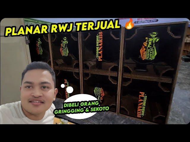 BOX PLANAR RWJ TERJUAL  pembeli dari Kediri barat & sekoto badas