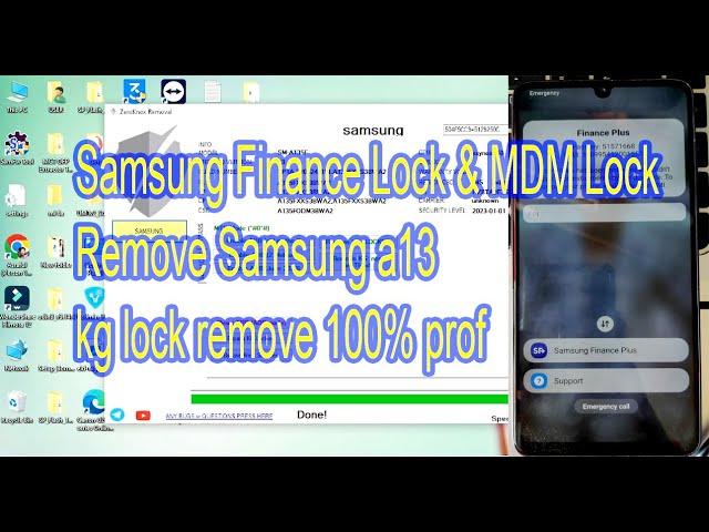 Samsung Finance Lock & MDM LockRemove Samsung a13 kg lock remove 100% prof #themobilerepair