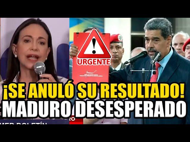 MADURO SE QUEDÓ SIN TIEMPO DE MOSTRAR LAS ACTAS Y DENUNCIÓ A CORINA MACHADO | BREAK POINT