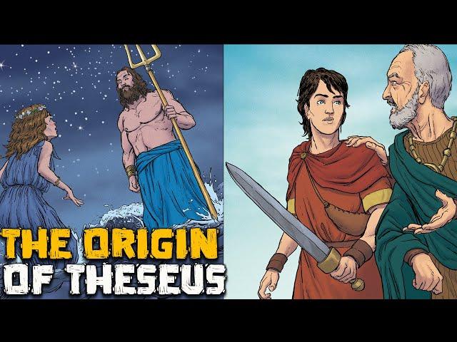 The Origin of Theseus - 1/3 - Greek Mythology  in Comics - See U in History / Mythology