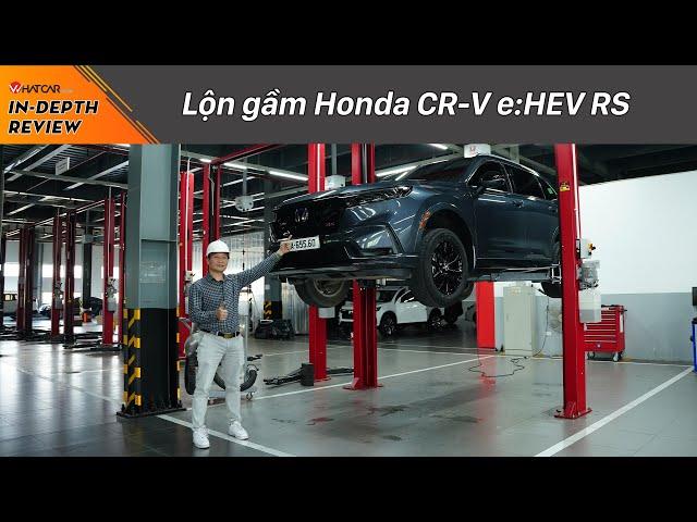 Lộn gầm Honda CR-V e:HEV RS 2024 mới biết vì sao chiếc xe này CHẠY HAY! | Whatcar.vn