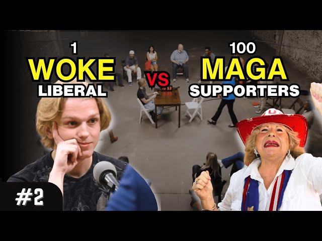 1 Woke Teen vs 100 Trump Supporters (feat. Dean Withers) | Ep 2