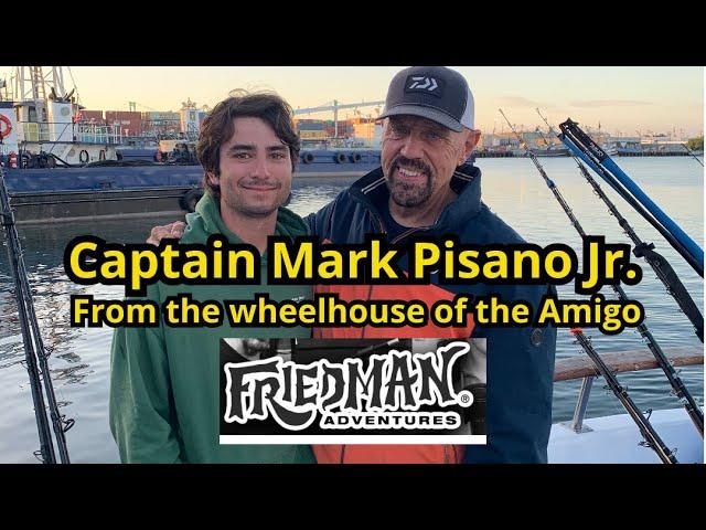 Captain Mark Pisano Jr. talks about current fishing and what to expect in your fishing future